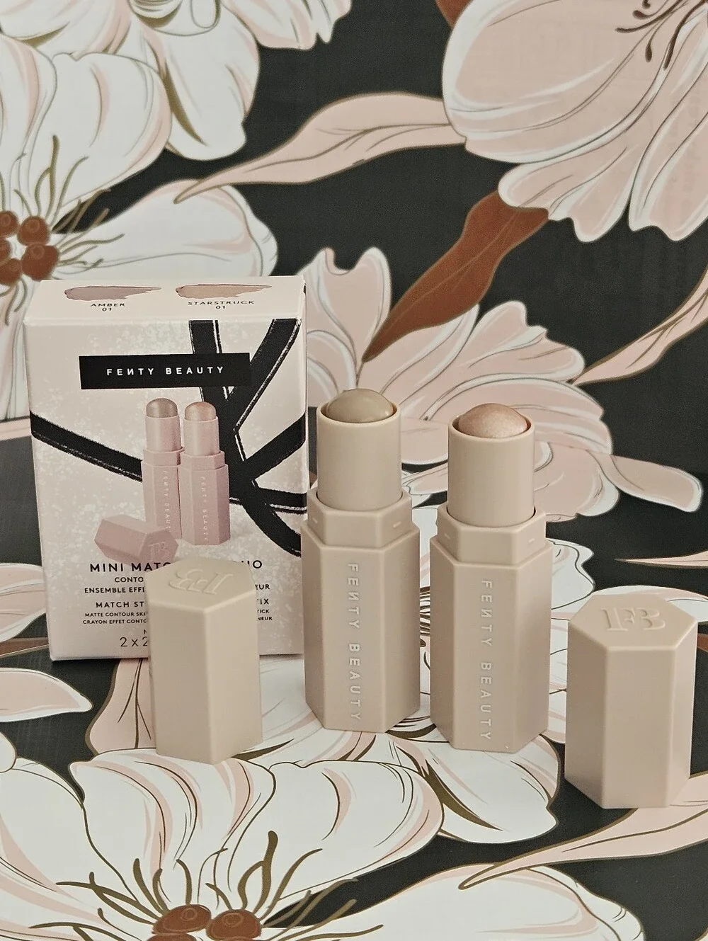 Fenty Beauty Mini Match Stix Duo Amber/ Starstruck NEW